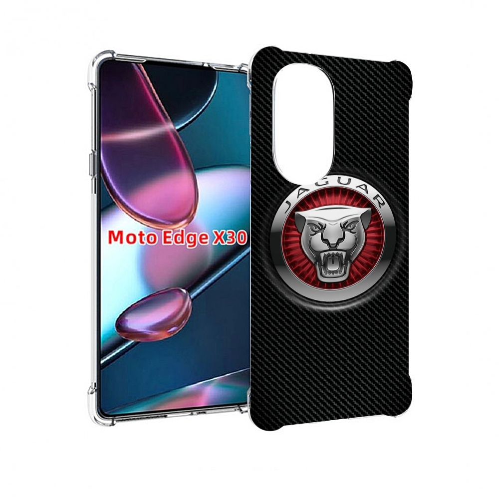 

Чехол MyPads Лого-ягуар для Motorola Moto Edge X30, Прозрачный, Tocco