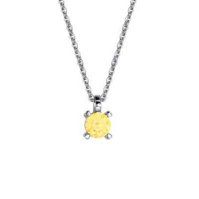 

Колье с 1 кристаллом swarovski из серебра 45 см Алкор серебро 06-2538_0СВ4-00, 06-2538_0СВ4-00