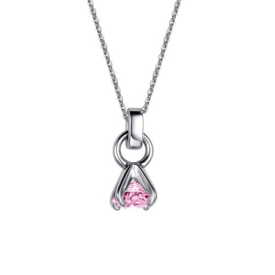 

Колье с 1 кристаллом swarovski из серебра 45 см Алкор серебро 06-2534_0СВ6-00, 06-2534_0СВ6-00