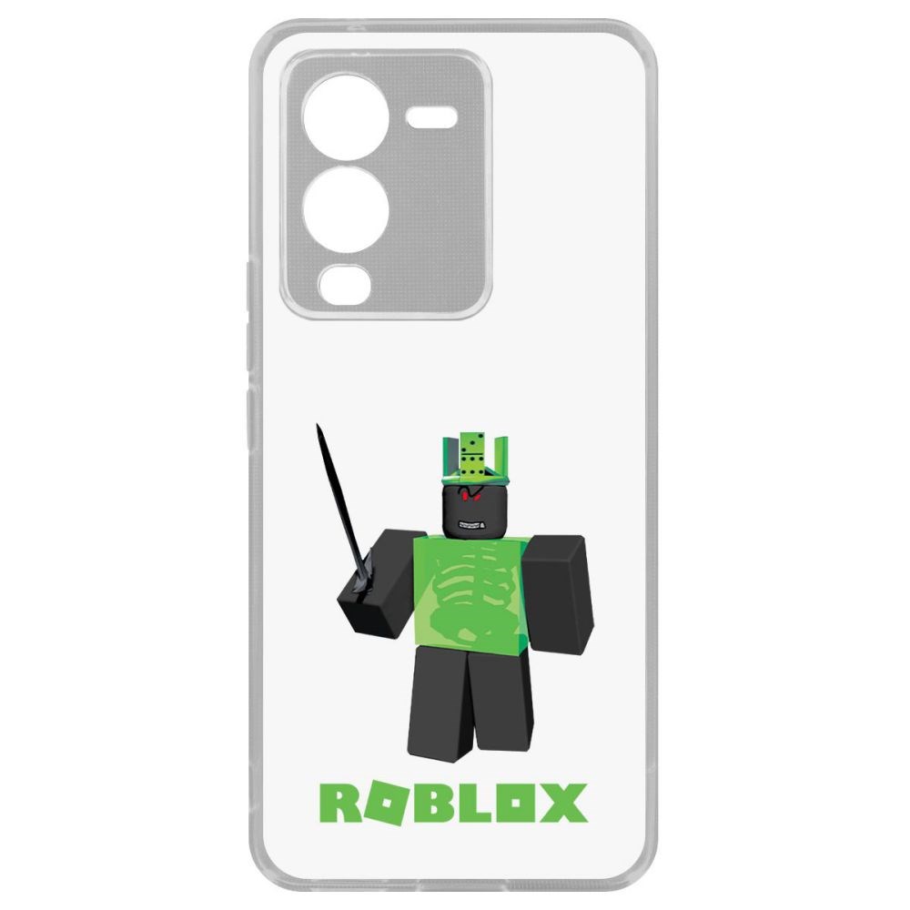 

Чехол-накладка Кейс Roblox-1x1x1x1x1 для Vivo V25 Pro, Прозрачный