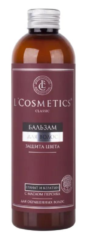 фото Бальзам l'cosmetics classic гранат и кератин, 250 мл