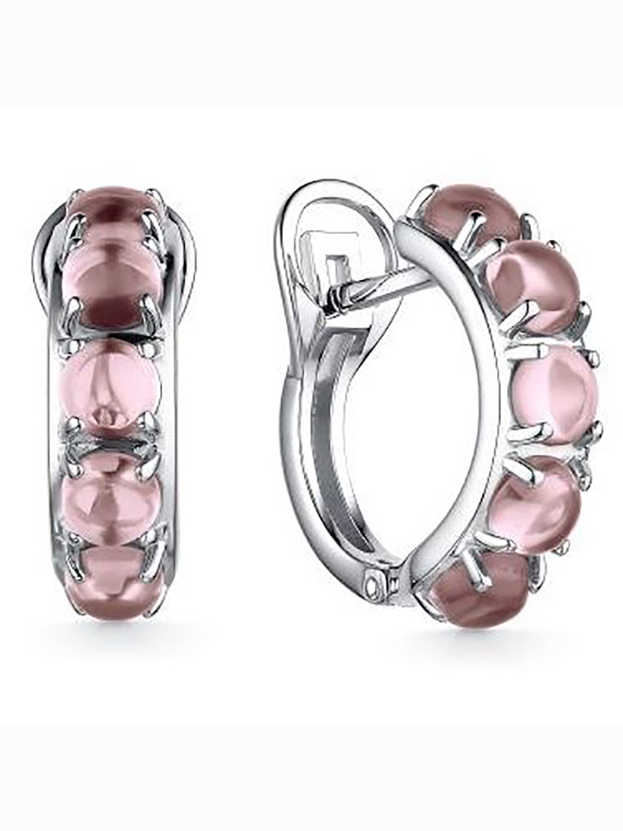 

Серьги с 10 кварцами из серебра Алкор серебро 02-2694_00РК-00, 02-2694_00РК-00