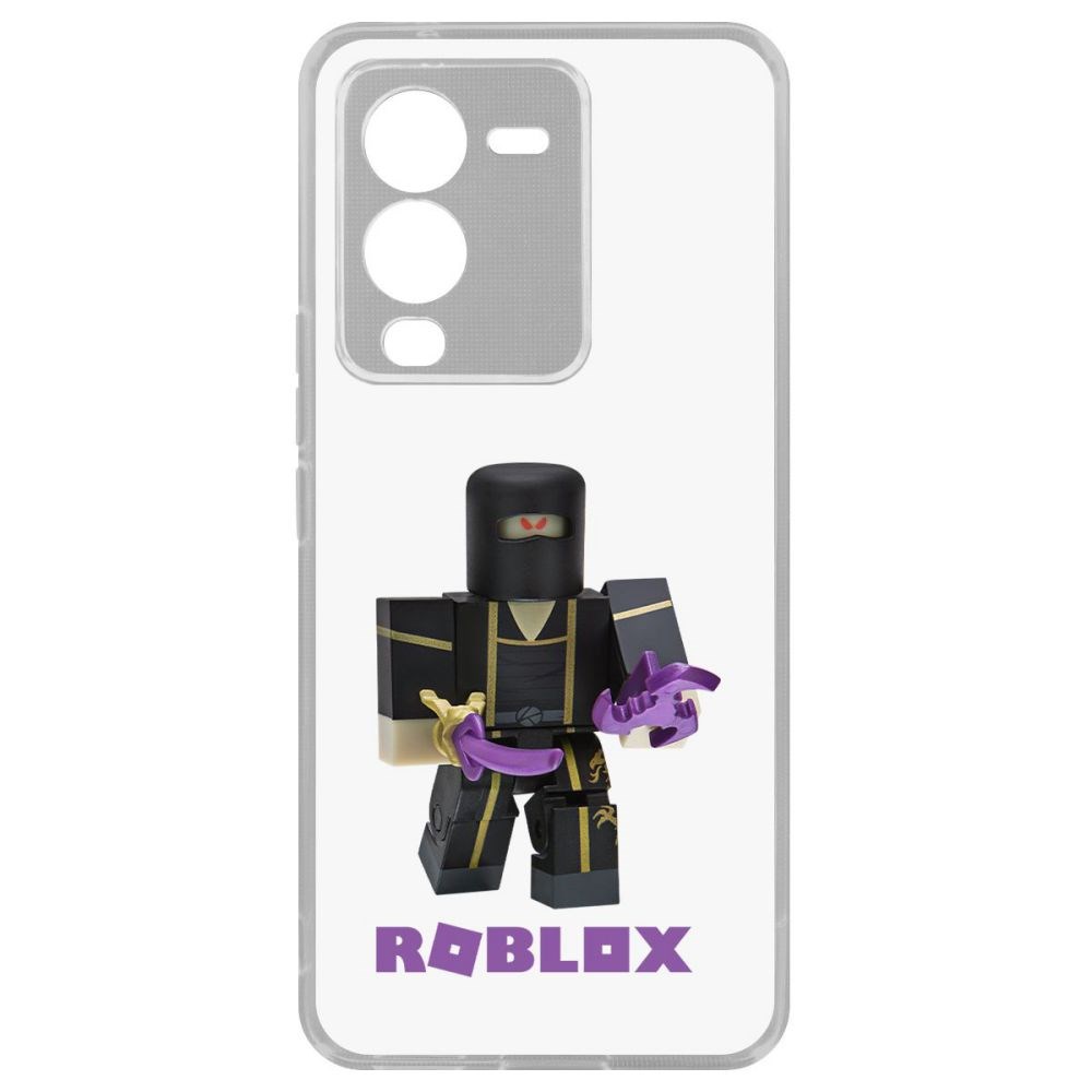 

Чехол-накладка Кейс Roblox-Ниндзя Ассасин для Vivo V25 Pro, Прозрачный