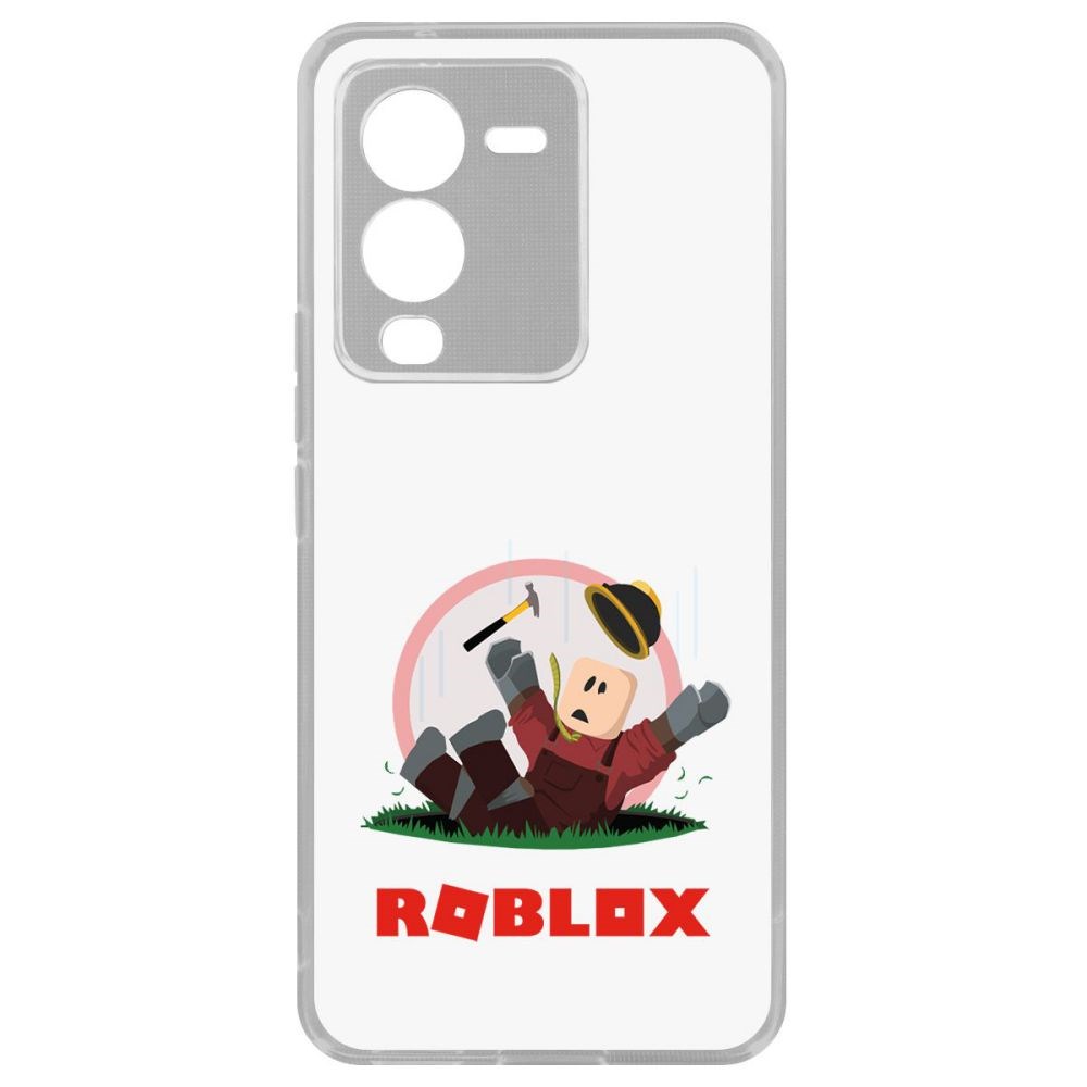

Чехол-накладка Кейс Roblox-Ошибка доступа для Vivo V25 Pro, Прозрачный