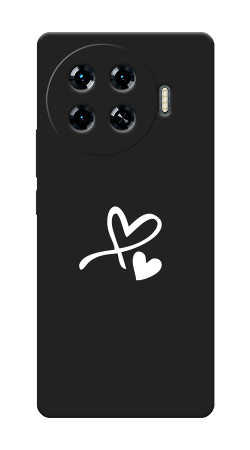 

Чехол Awog на Tecno Spark 20 Pro Plus "Сердечко минимализм", Белый, 305052-1