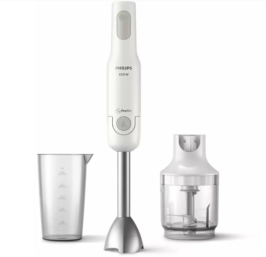 

Погружной блендер Philips HR2535/00 белый, HR2535/00