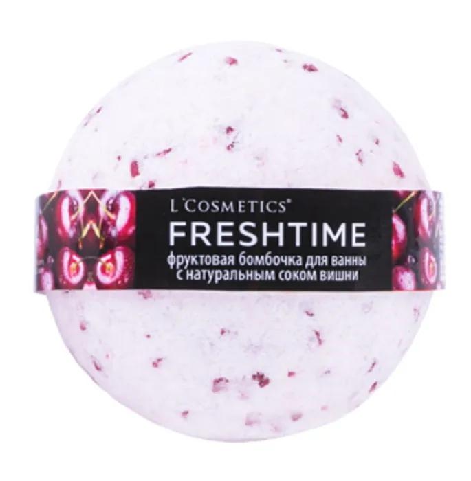 

Фруктовая бомбочка для ванны L'Cosmetics Freshtime, с натуральным соком вишни, 170 г