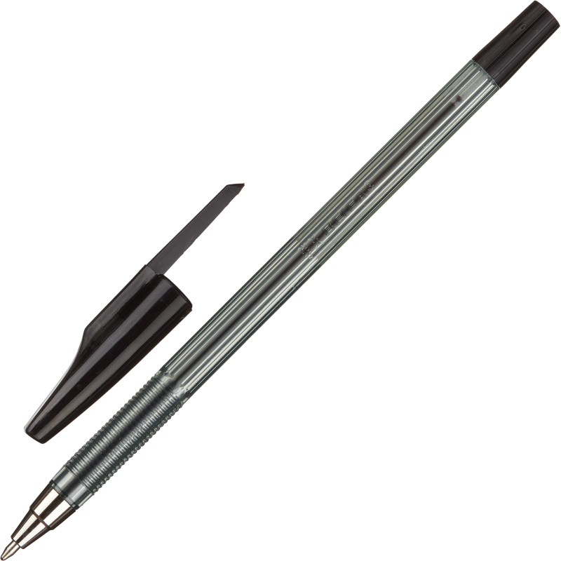 Ручка шариковая BEIFA AA 927 0,5мм черный Китай, (25шт.)