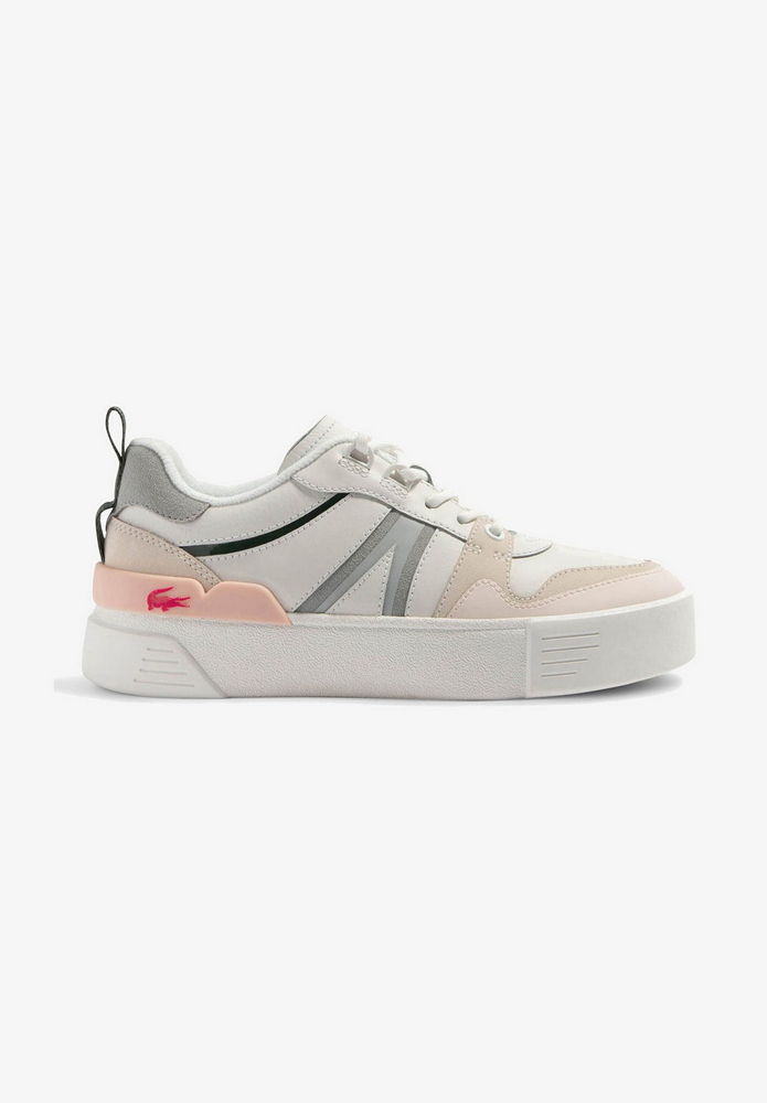 

Кеды женские Lacoste LA211A0R0 белые 40.5 EU, Белый, LA211A0R0