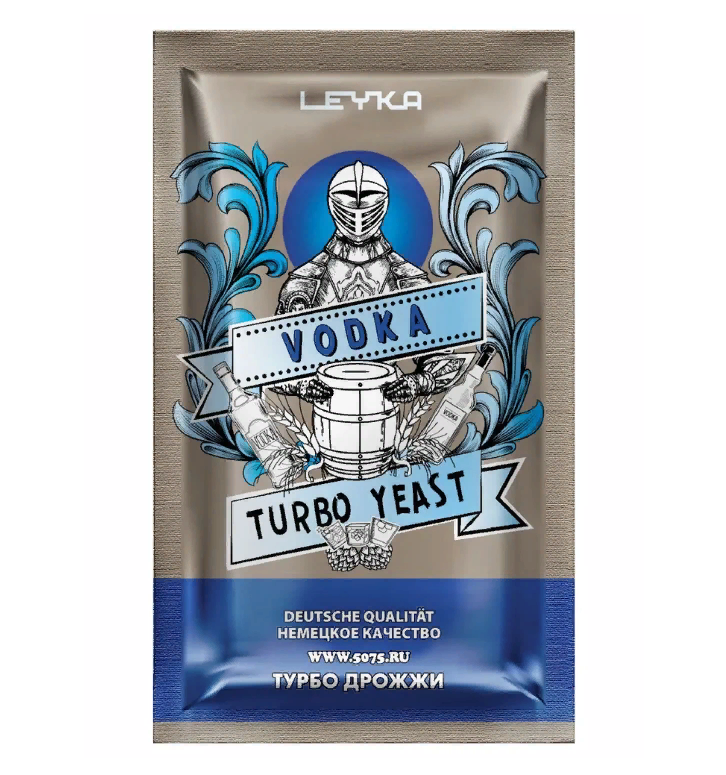

Турбо дрожжи LEYKA VODKA, 83 г