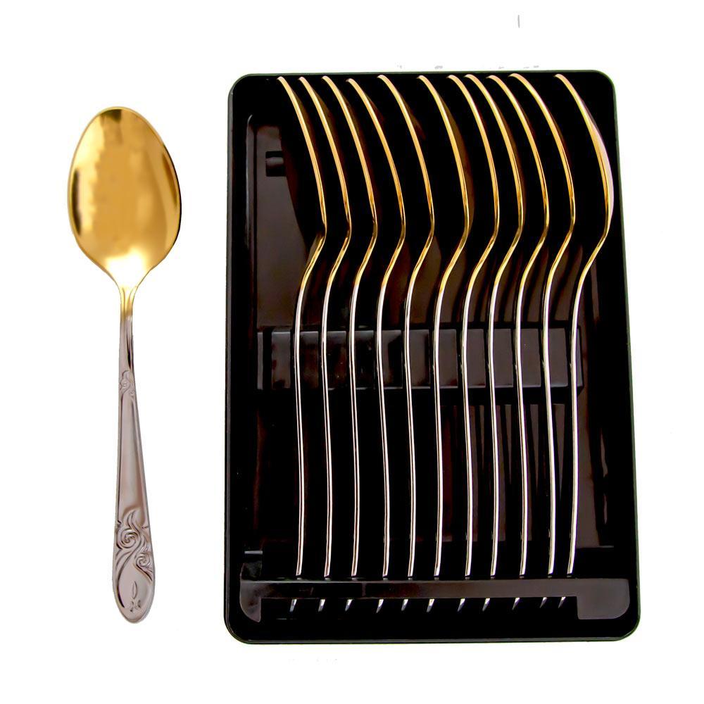 

Набор ложек столовых Амет 1с111, Золотистый, 1с111