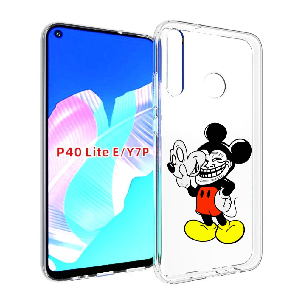 

Чехол бампер MyPads микки-маус-троллер для Huawei P40 Lite E, Прозрачный, Tocco