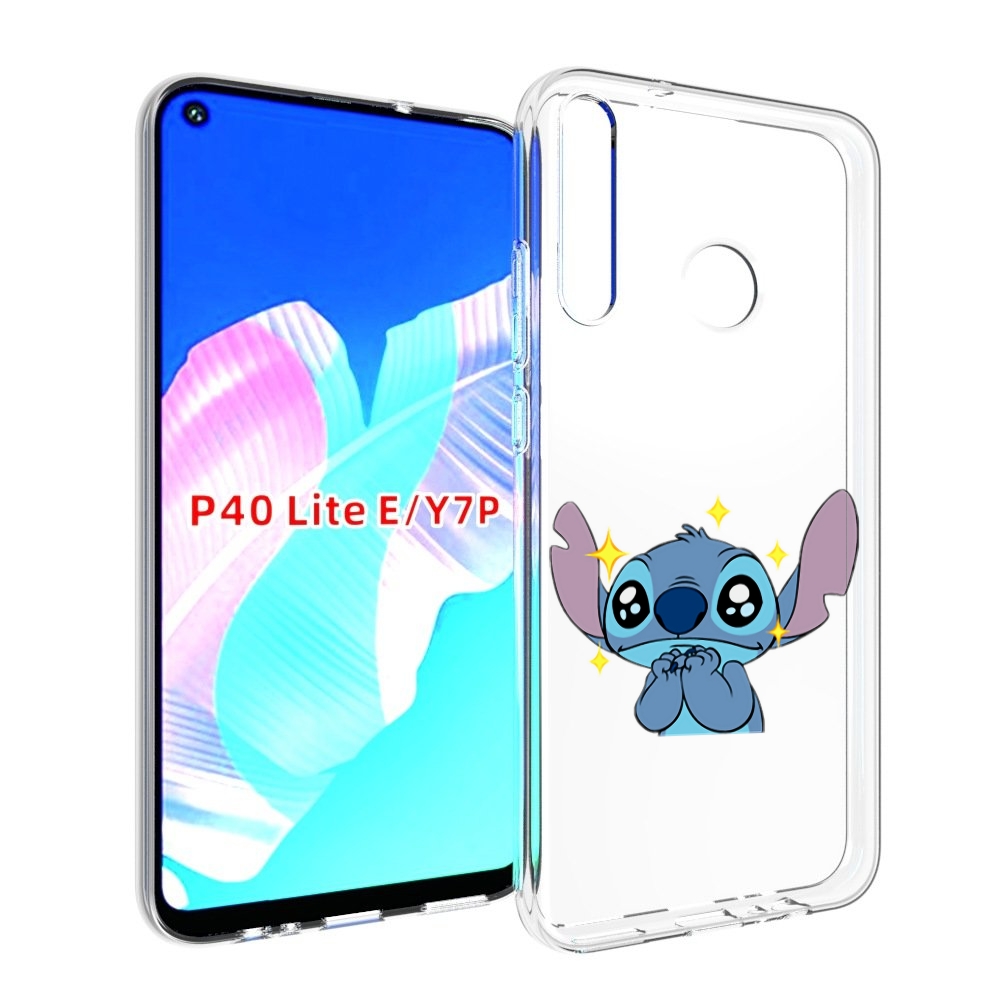

Чехол бампер MyPads милый-стич детский для Huawei P40 Lite E, Прозрачный, Tocco