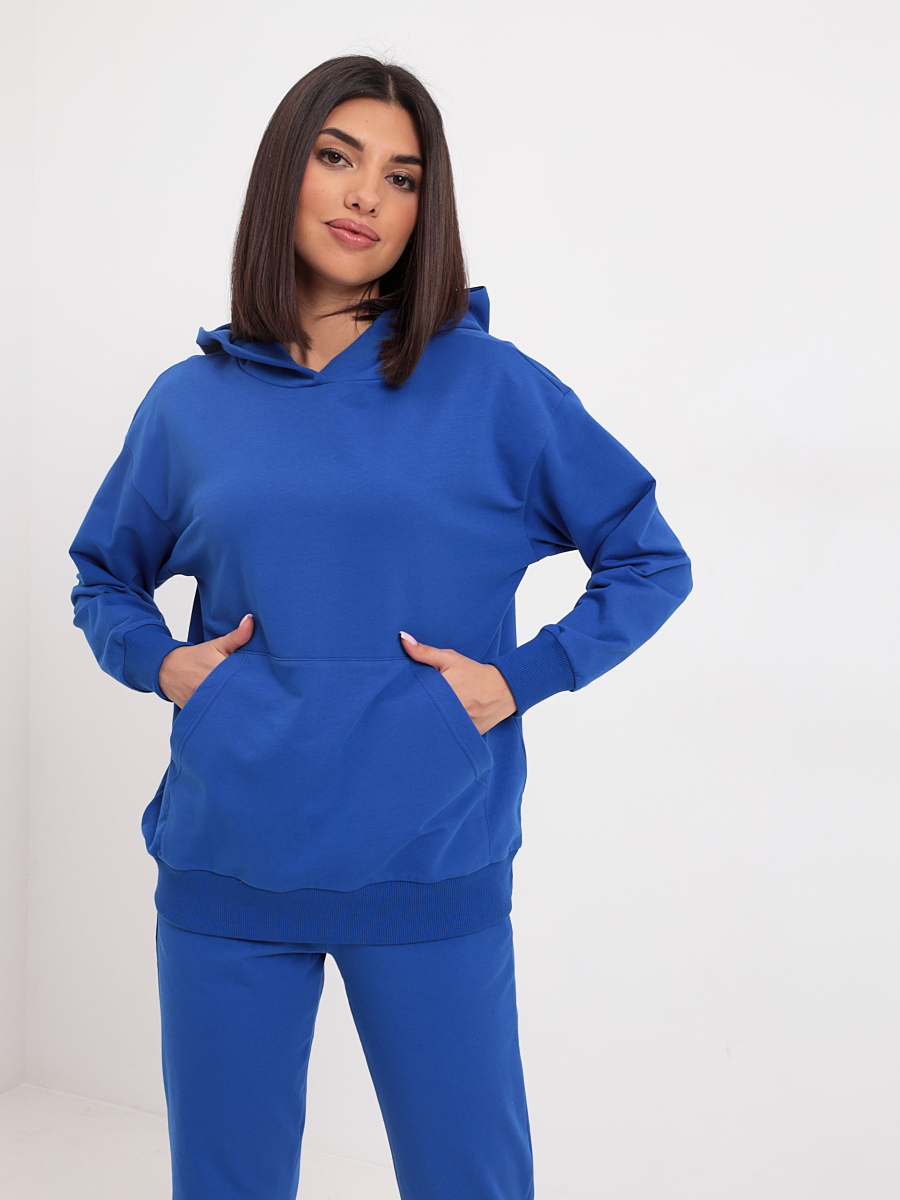 

Худи женское KATHARINA KROSS 00-00002500 синее XL, Синий, 00-00002500
