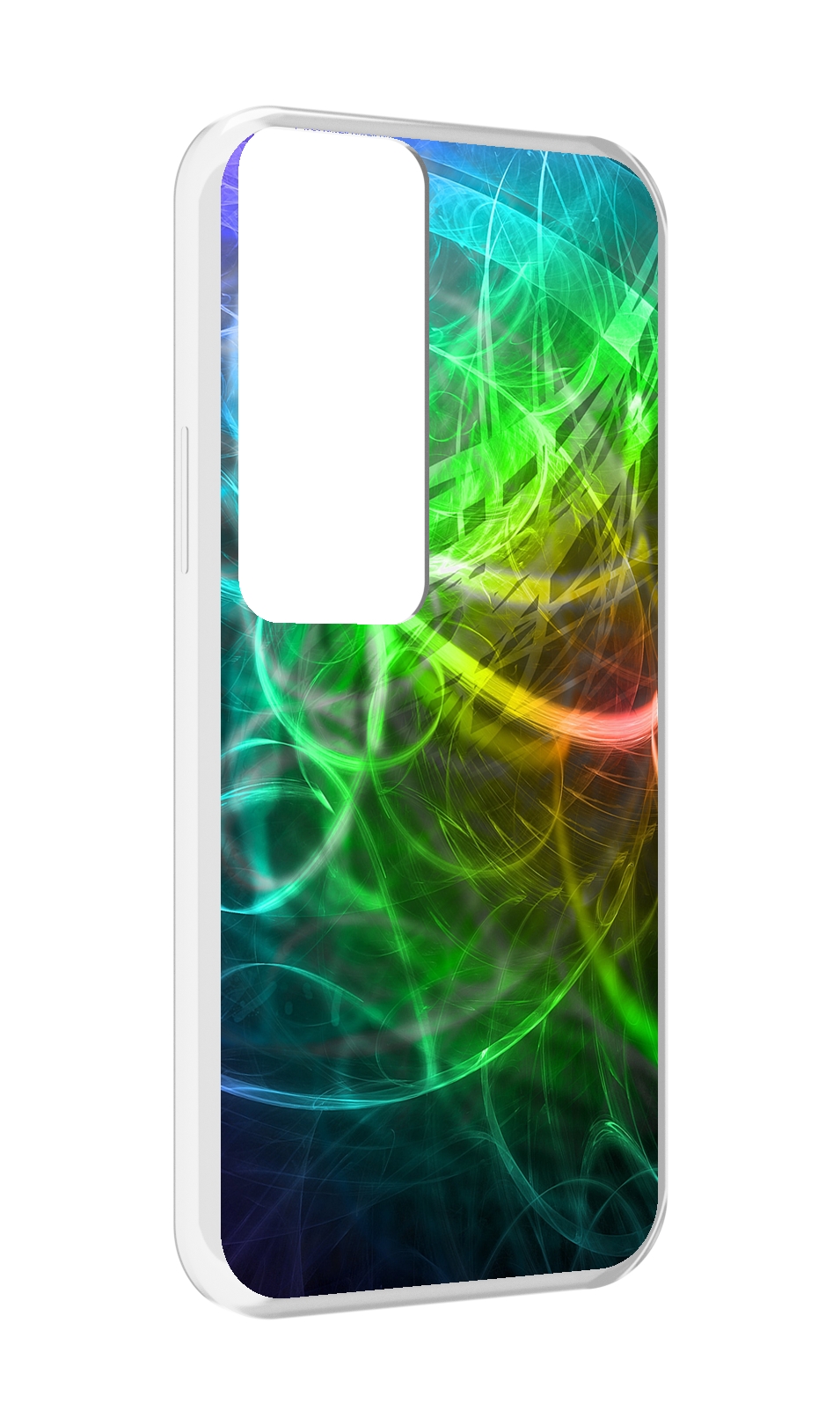 

Чехол MyPads разноцветная-абстракция-линиями для Tecno Pova Neo 2, Прозрачный, Tocco