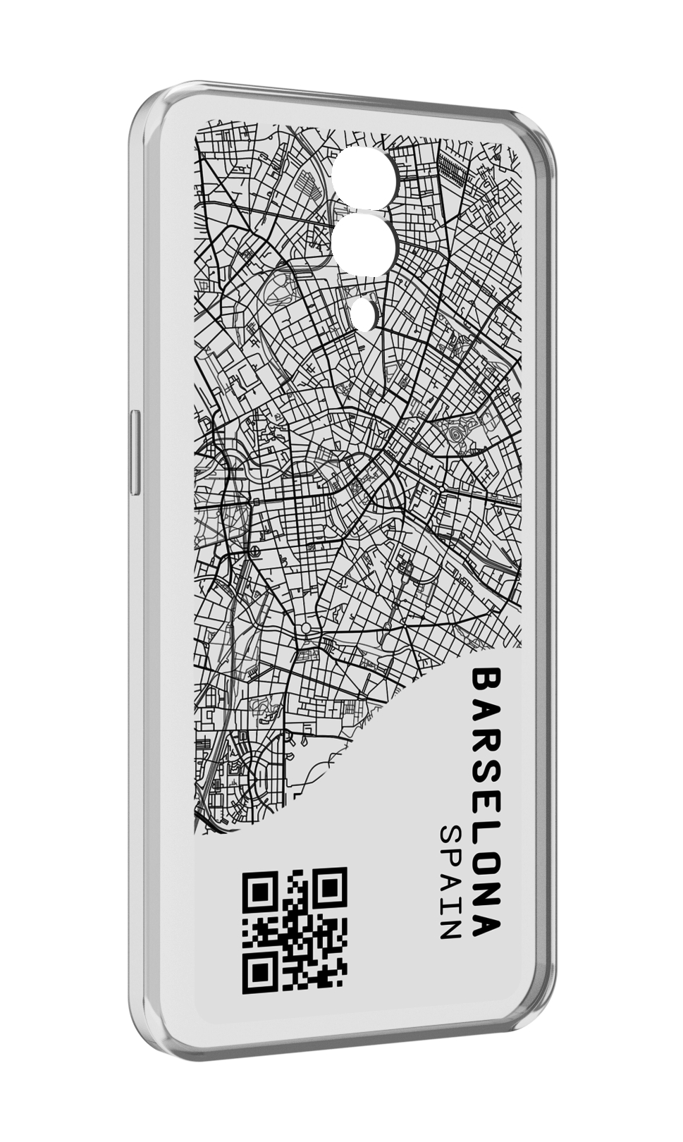 

Чехол MyPads схема-барселона для Blackview BV7200, Прозрачный, Tocco