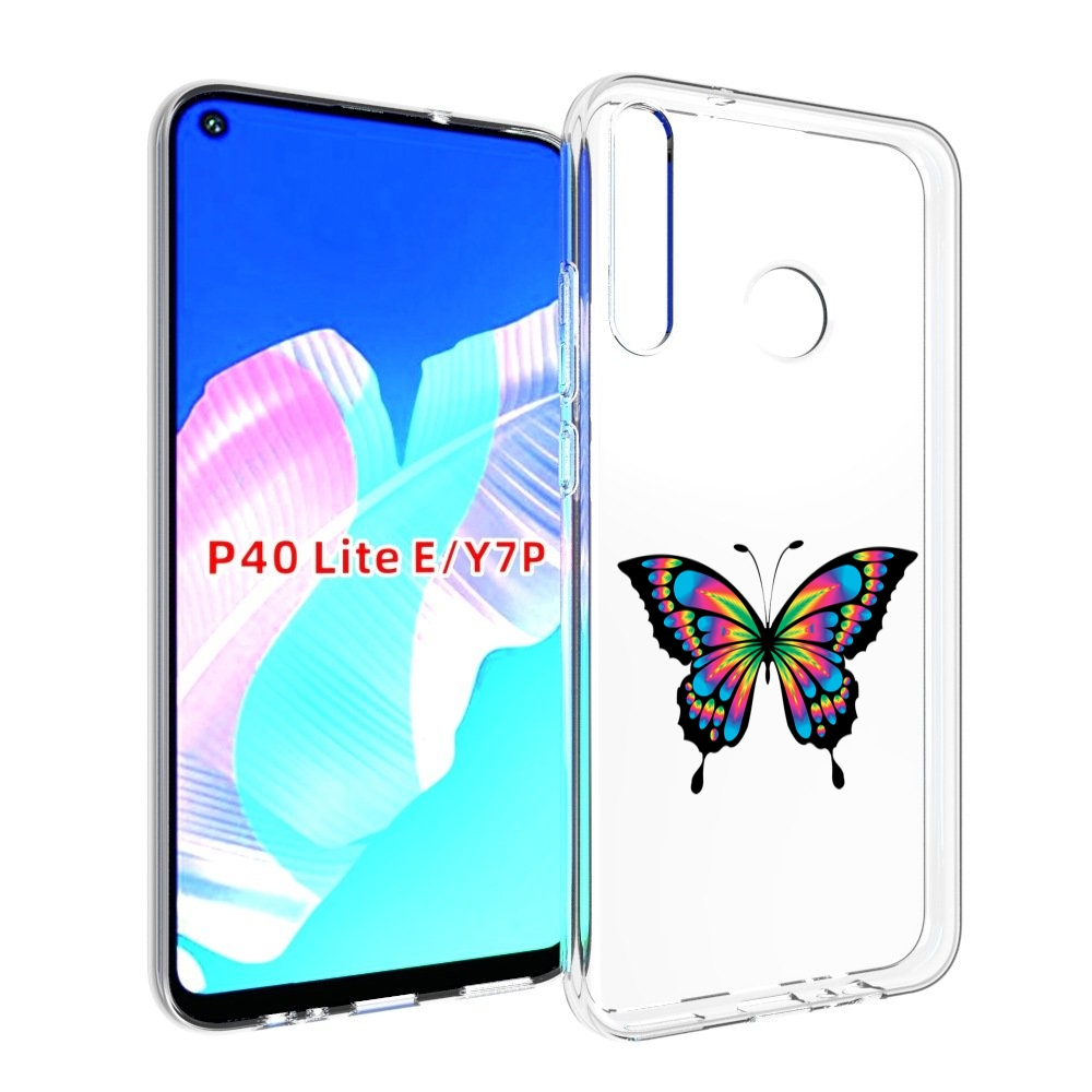 

Чехол бампер MyPads мини-бабочка для Huawei P40 Lite E, Прозрачный, Tocco