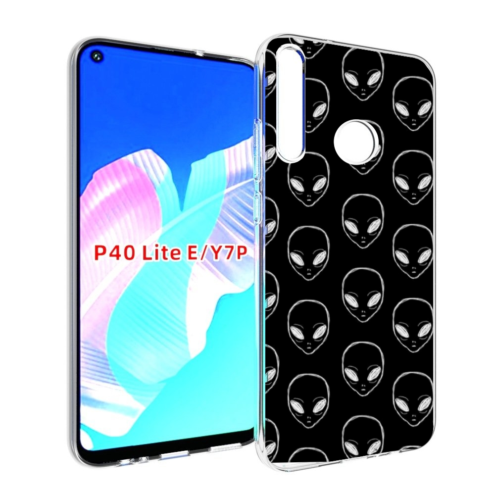 

Чехол бампер MyPads мини-инопланетяне для Huawei P40 Lite E, Прозрачный, Tocco