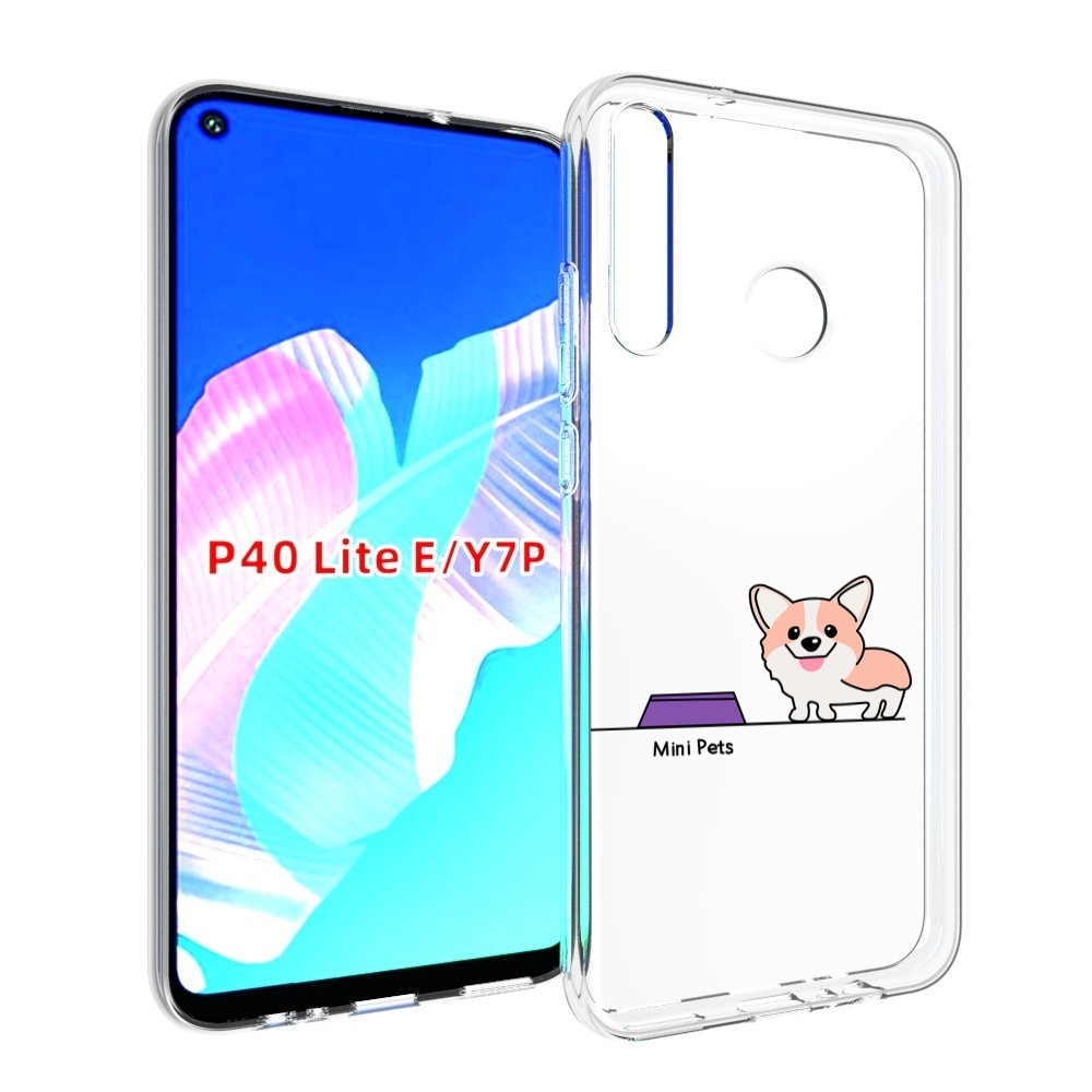 

Чехол бампер MyPads мини-питомец детский для Huawei P40 Lite E, Прозрачный, Tocco