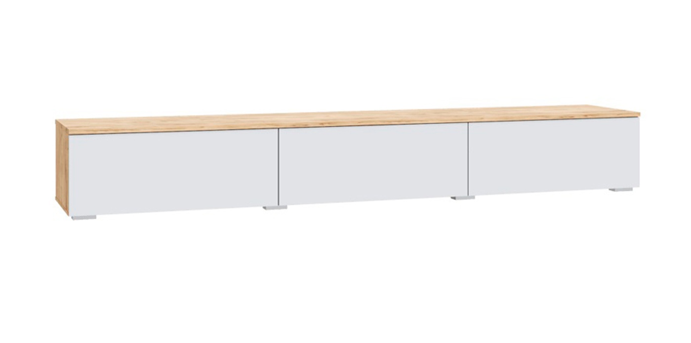 Тумба для ТВ наполная Сканди, белый