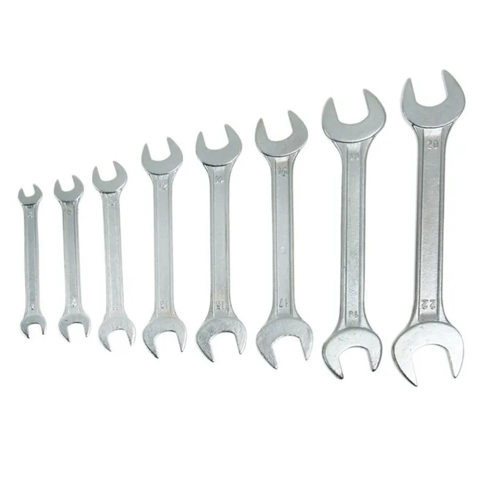 Ключи рожковые Park, 6 - 22 мм, набор 8 шт