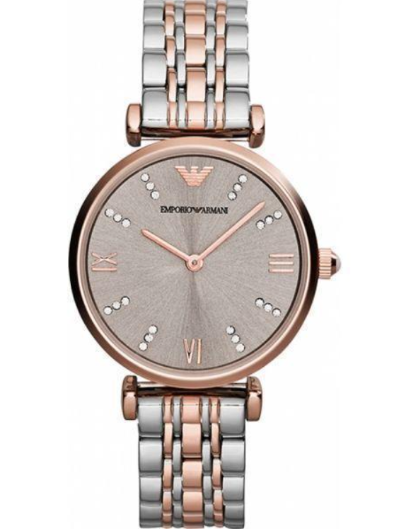 Наручные часы женские Emporio Armani A1840R розовые/серебристые