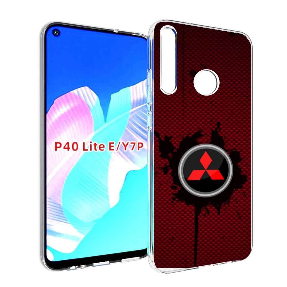 

Чехол бампер MyPads мицубиси mitsubishi 2 для Huawei P40 Lite E, Прозрачный, Tocco