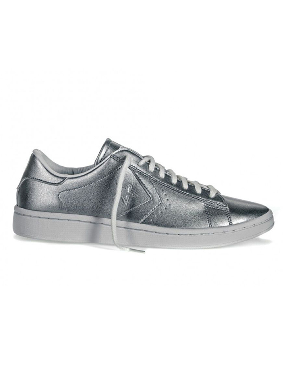 

Кеды женские Converse 555947 серебристые 37.5 EU, 555947