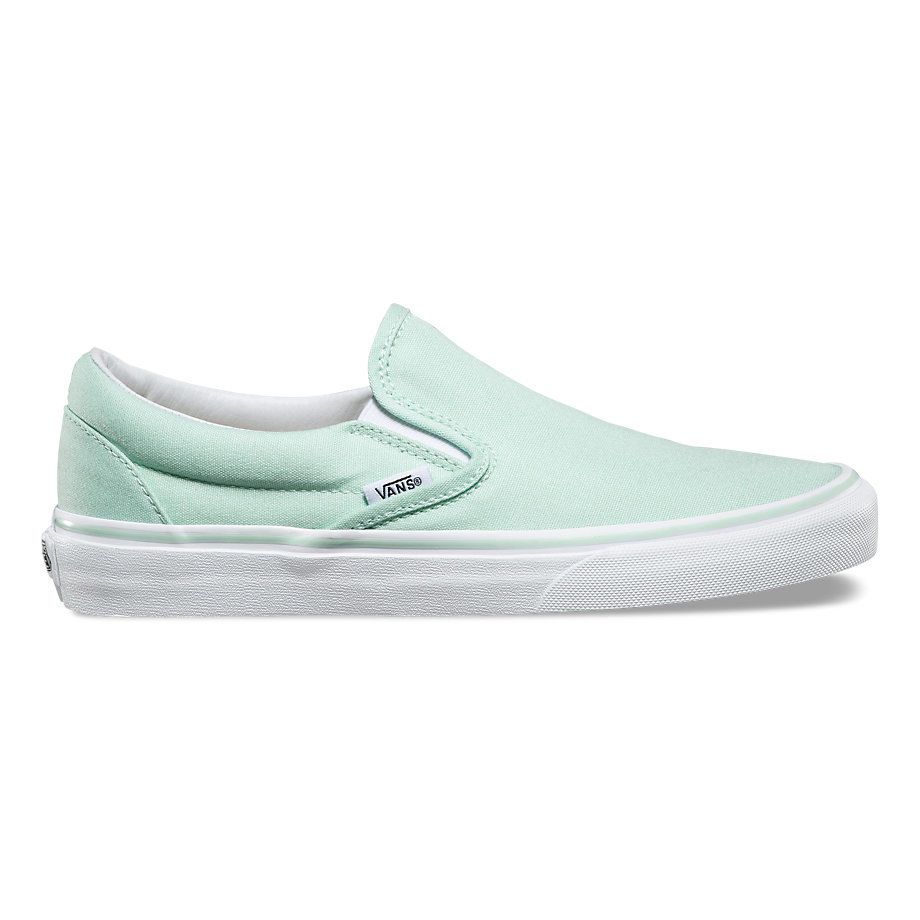фото Слипоны женские vans va38f7m голубые 36 eu