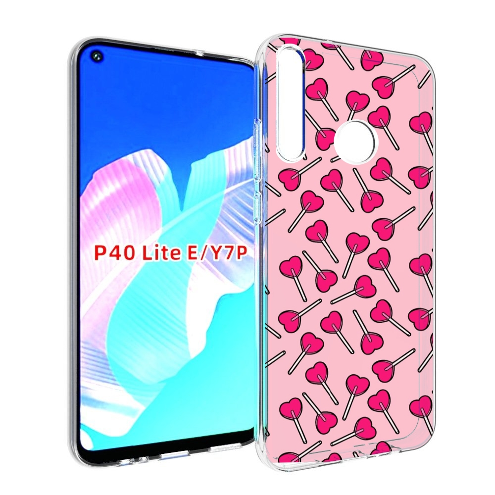 

Чехол бампер MyPads много лединцов для Huawei P40 Lite E, Прозрачный, Tocco