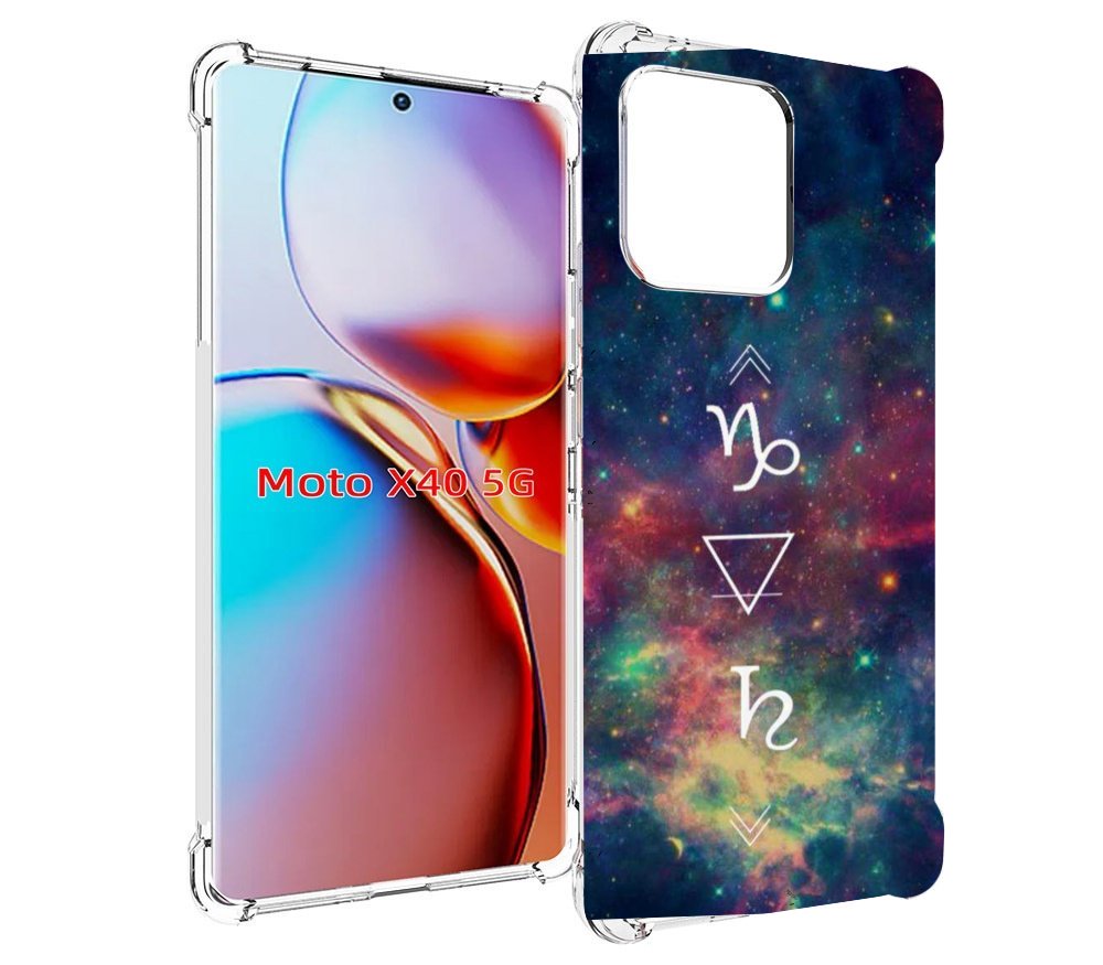 

Чехол MyPads знак зодиака козерог 5 для Motorola Moto X40, Прозрачный, Tocco