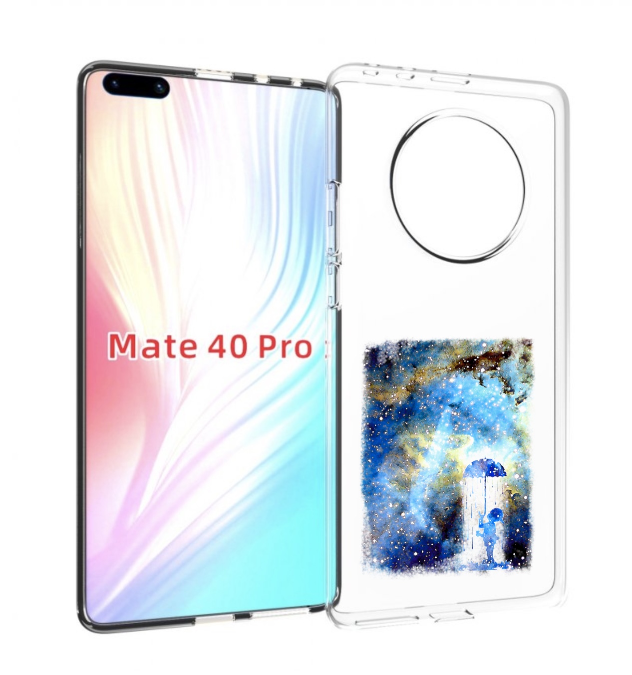 

Чехол MyPads мальчик в небе для Huawei Mate 40 Pro (NOH-NX9), Прозрачный, Tocco