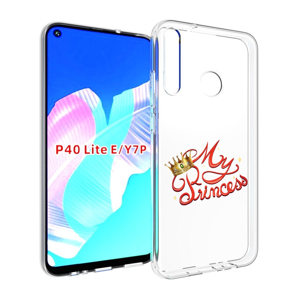 

Чехол бампер MyPads моя-принцесска детский для Huawei P40 Lite E, Прозрачный, Tocco