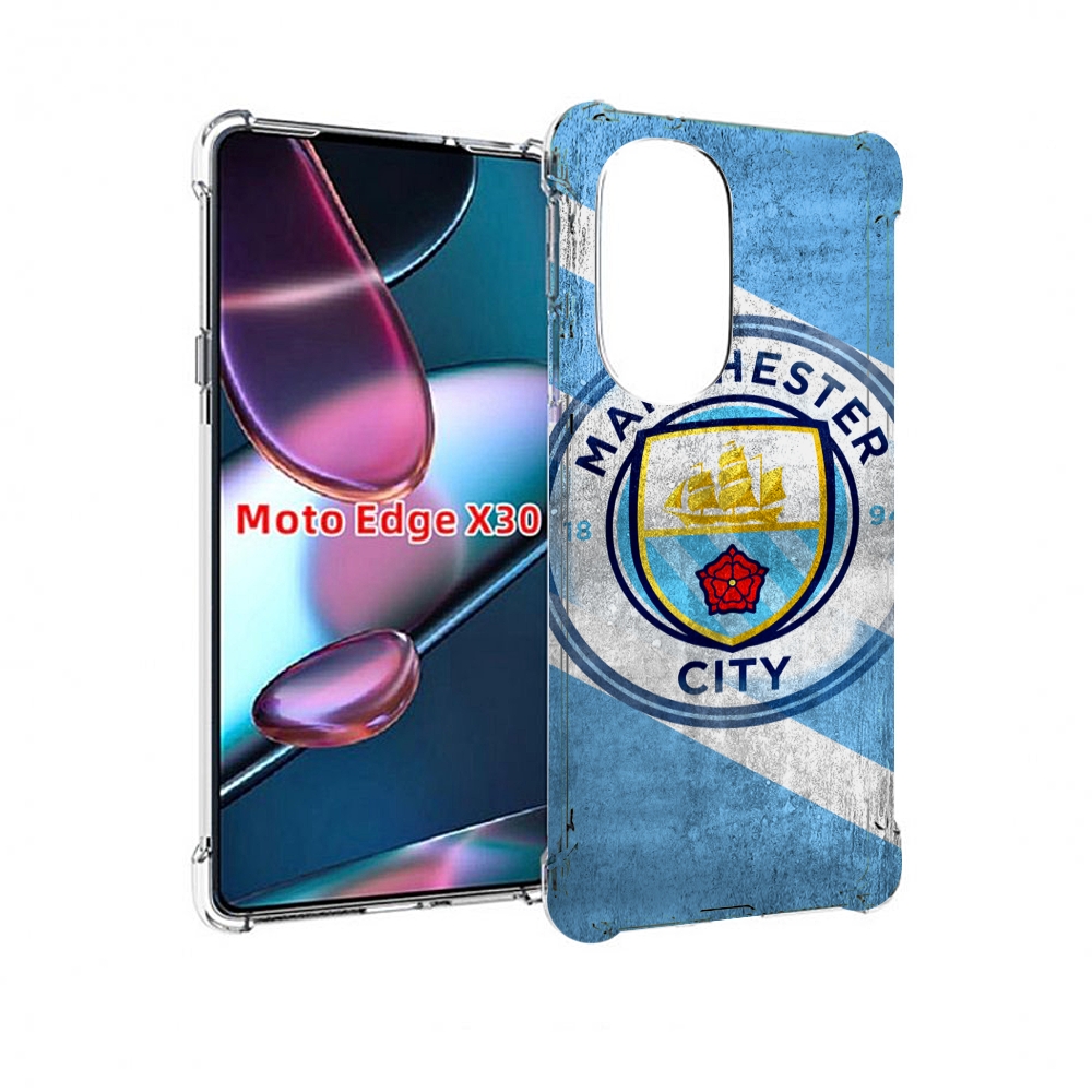 

Чехол MyPads Манчестер-сити мужской для Motorola Moto Edge X30, Прозрачный, Tocco
