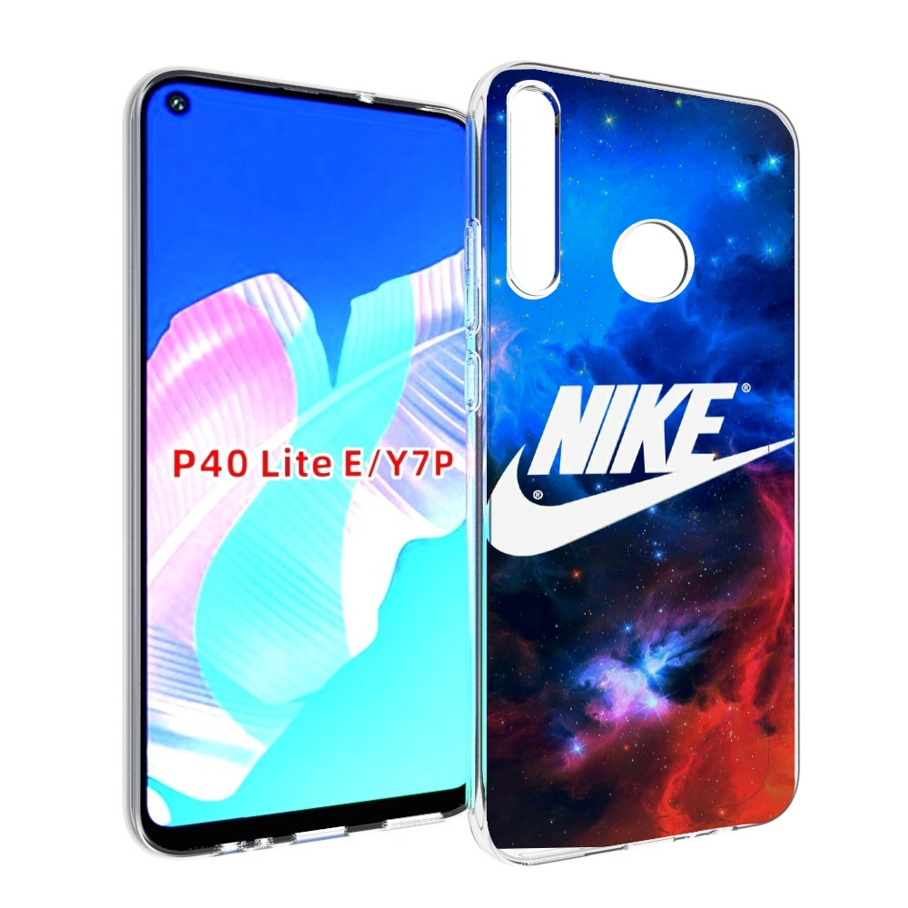 

Чехол бампер MyPads найк в космосе для Huawei P40 Lite E, Прозрачный, Tocco