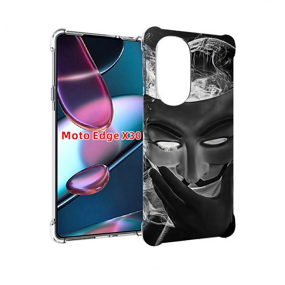 

Чехол MyPads Маска для Motorola Moto Edge X30, Прозрачный, Tocco