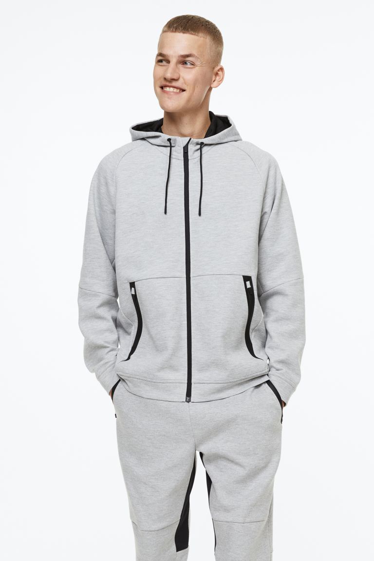 

Толстовка мужская H&M 1113571002 серая 3XL (доставка из-за рубежа), 1113571002