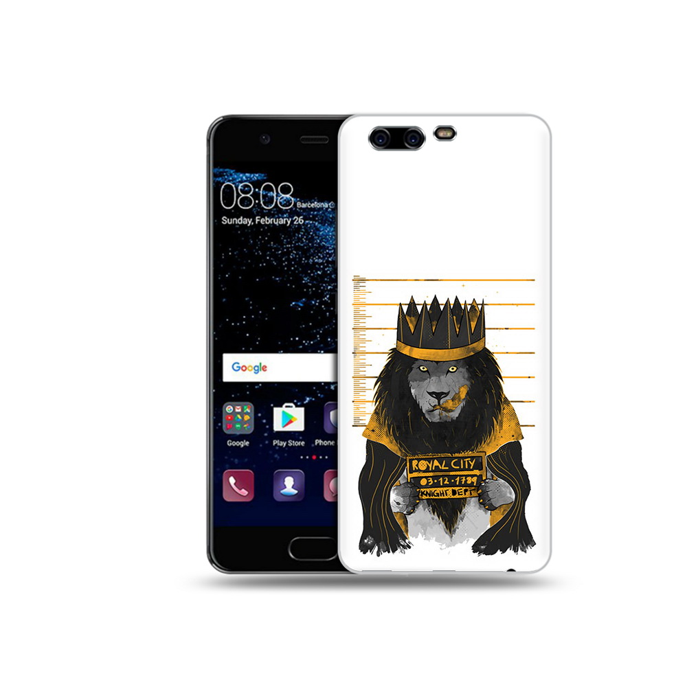 

Чехол MyPads Tocco для Huawei P10 лев в законе (PT60870.50.435), Прозрачный, Tocco