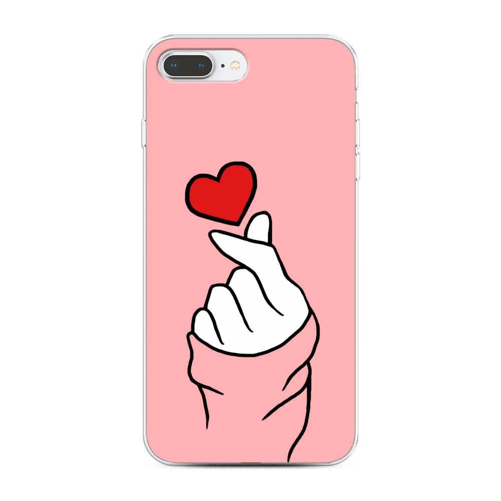 

Чехол Awog на Apple iPhone 8 Plus / Айфон 8 Plus "Милое сердечко", Разноцветный, 10950-7