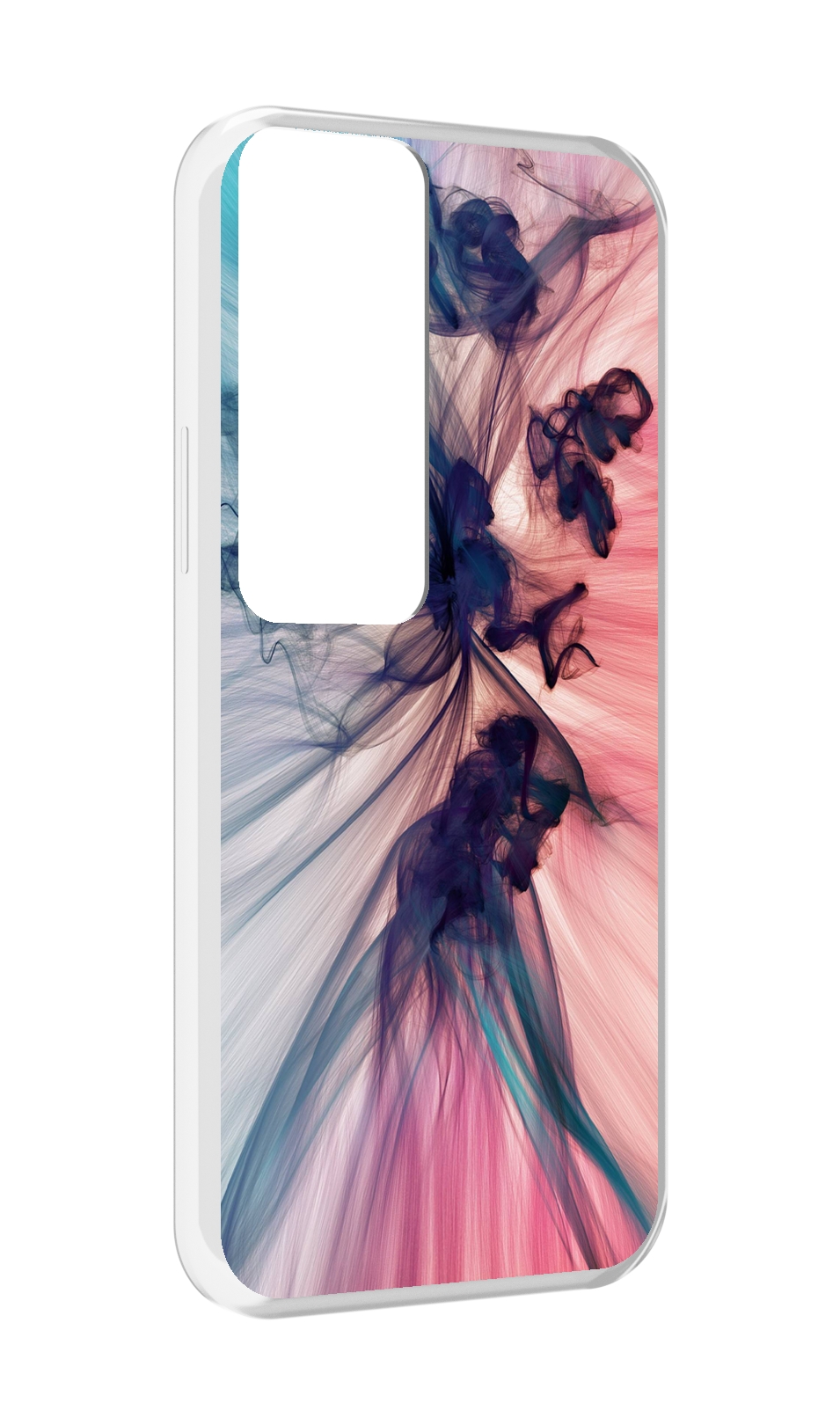 

Чехол MyPads разноцветный дым для Tecno Pova Neo 2, Прозрачный, Tocco
