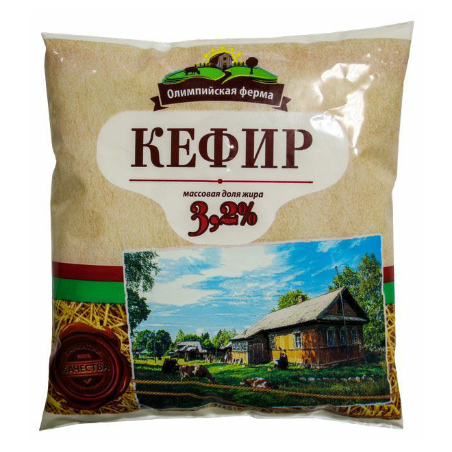 

Кефир Олимпийская ферма 3,2% 500 мл