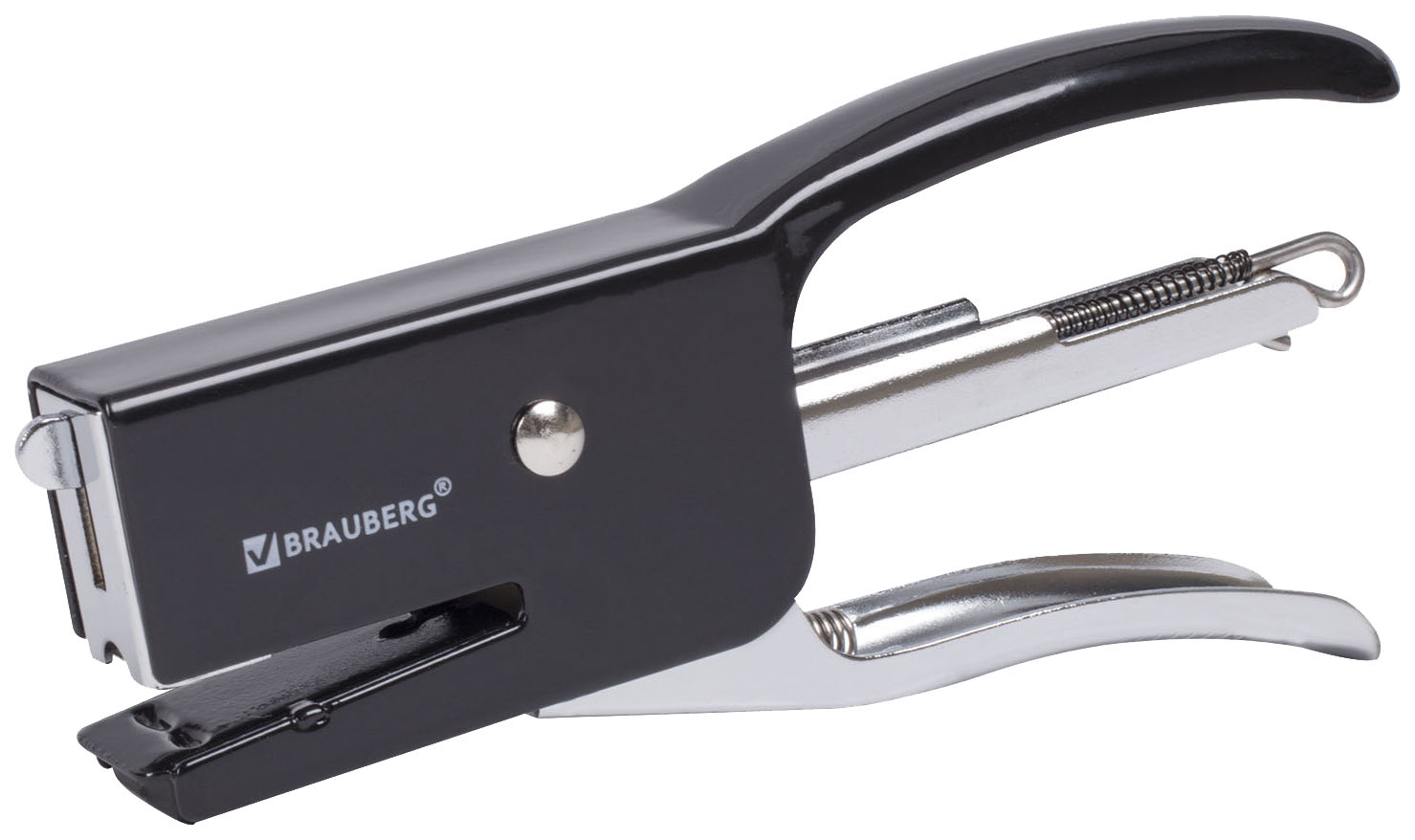 

Степлер-плаер №24/6, 26/6 BRAUBERG Special, до 25 листов, БЕЗ УСИЛИЙ, черный, 226873