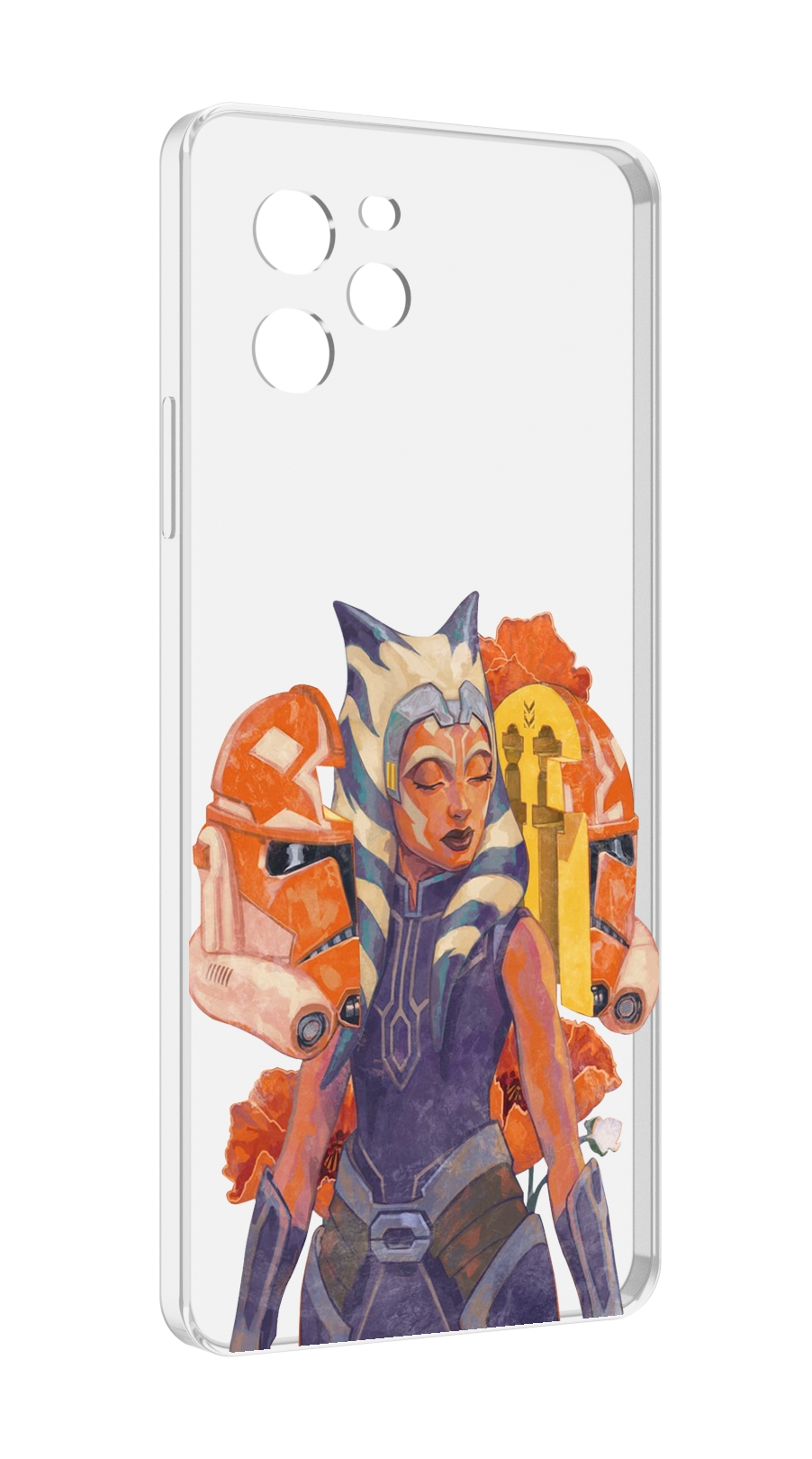 

Чехол MyPads тогрута-асока-тано для Huawei Nova Y61 / Huawei Enjoy 50z, Прозрачный, Tocco