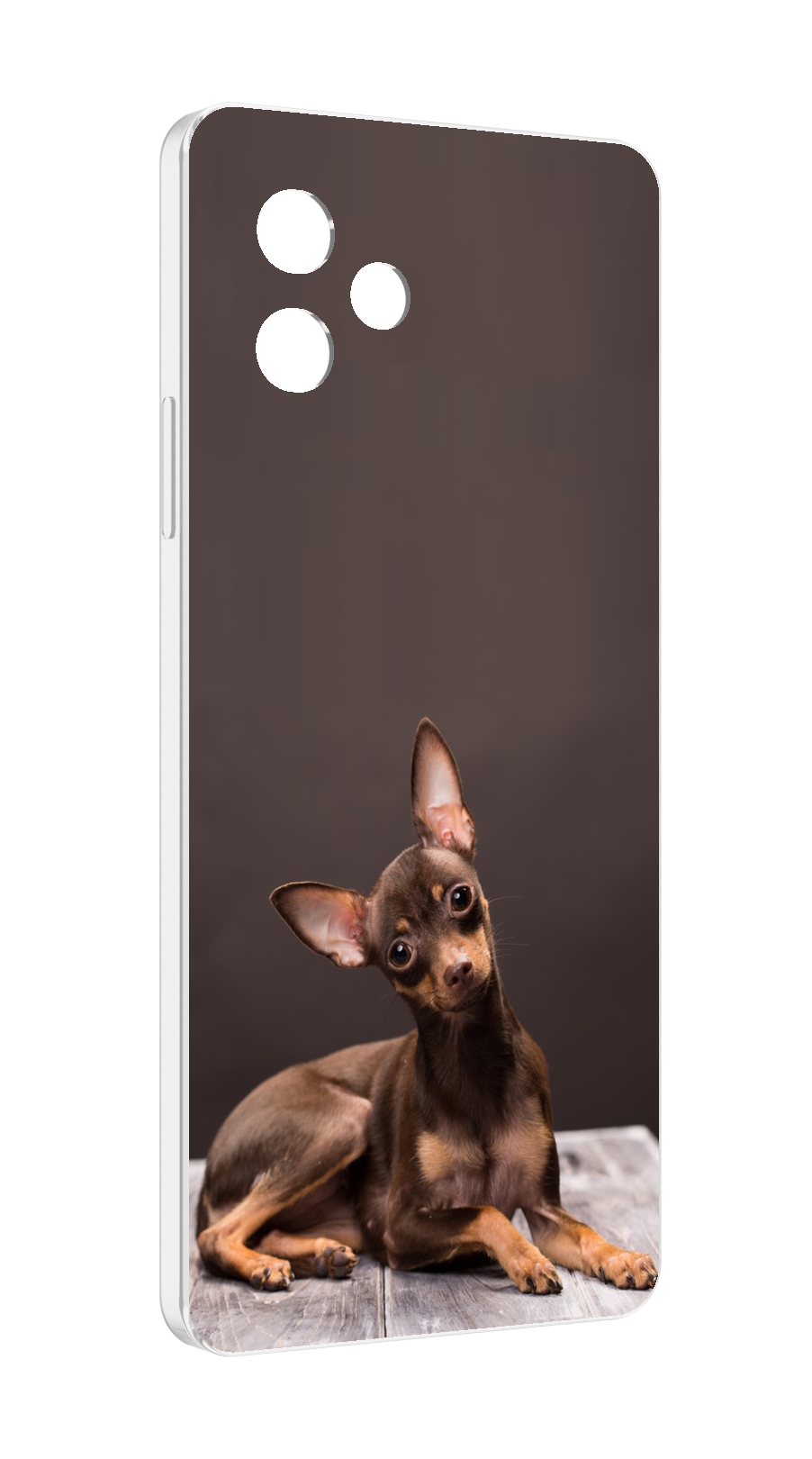 

Чехол MyPads тои терьер для Huawei Nova Y61 / Huawei Enjoy 50z, Прозрачный, Tocco