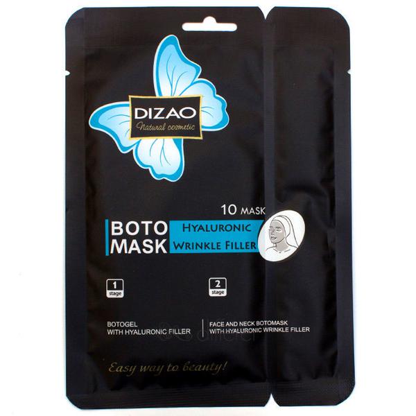 Маска для лица и шеи Dizao Hyaluronic Wrinkle Filler Boto Mask 42г 1шт