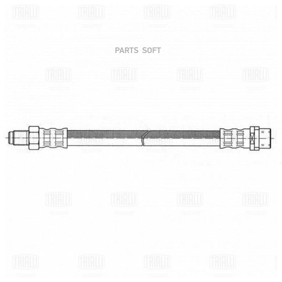 TRIALLI 'BF4802 Шланг тормозной 1шт