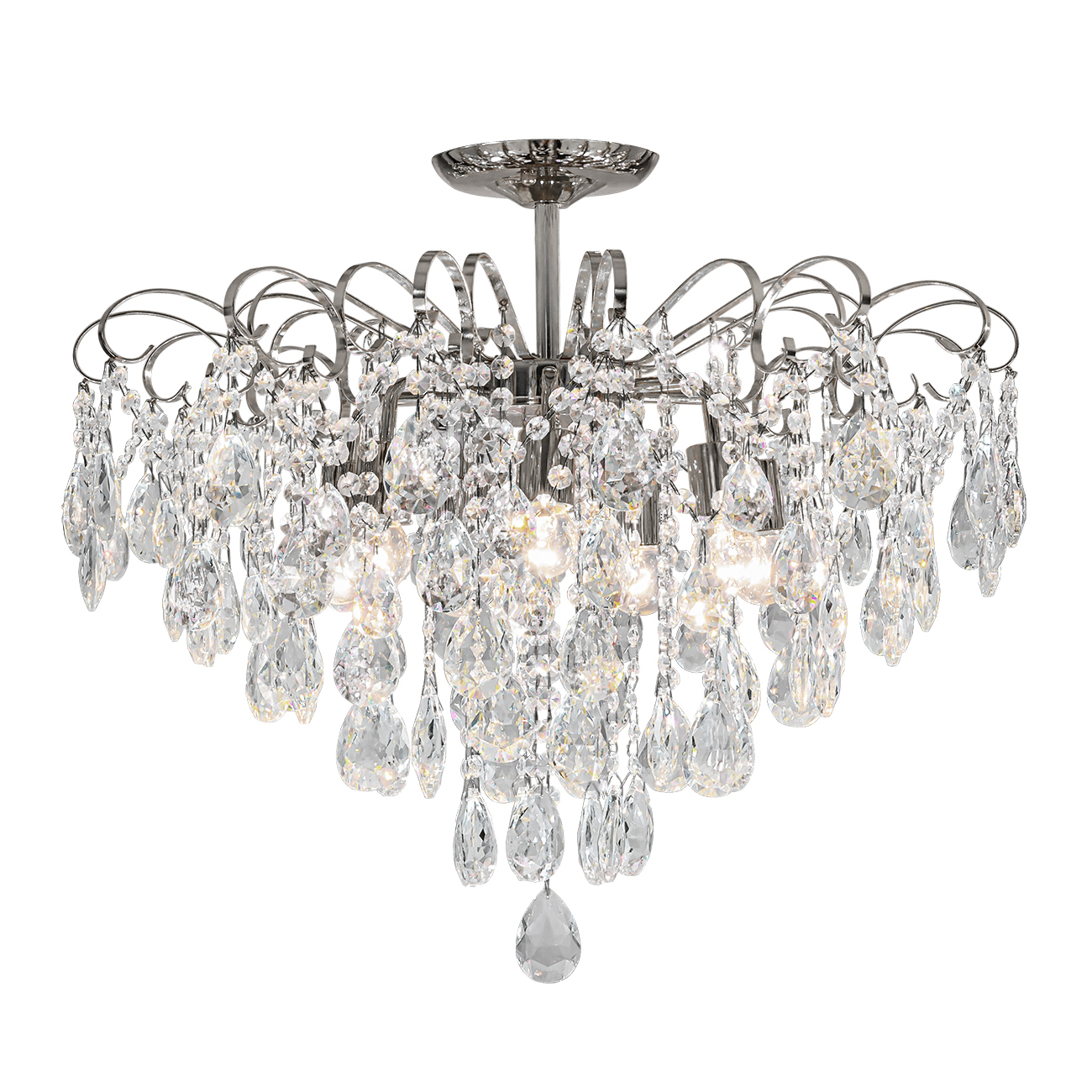 фото Потолочный светильник escada 1113/7pl e27*60w chrome escada light