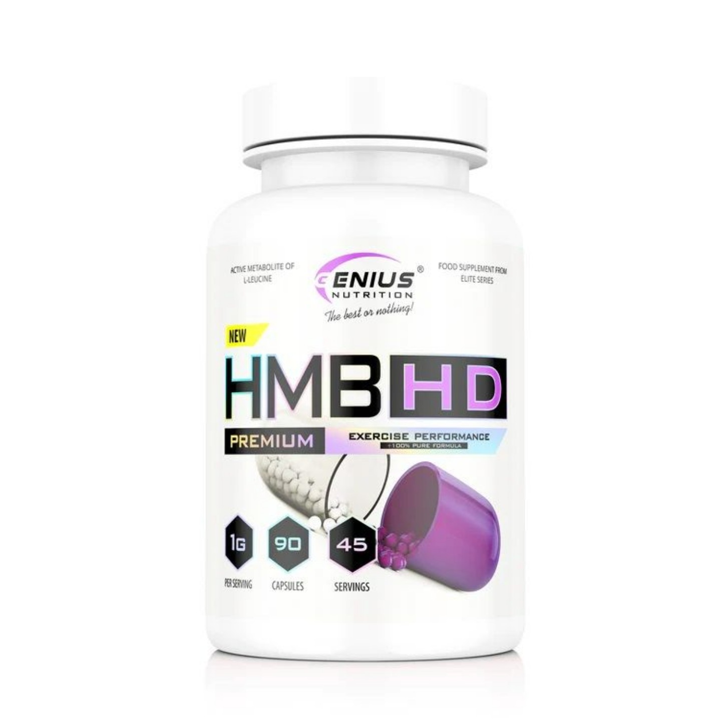 Гидроксиметилбутират Genius Nutrition HMB-HD 90 капс.