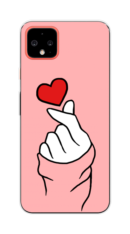 

Чехол Awog на Google Pixel 4 XL "Милое сердечко", Разноцветный, 270550-7