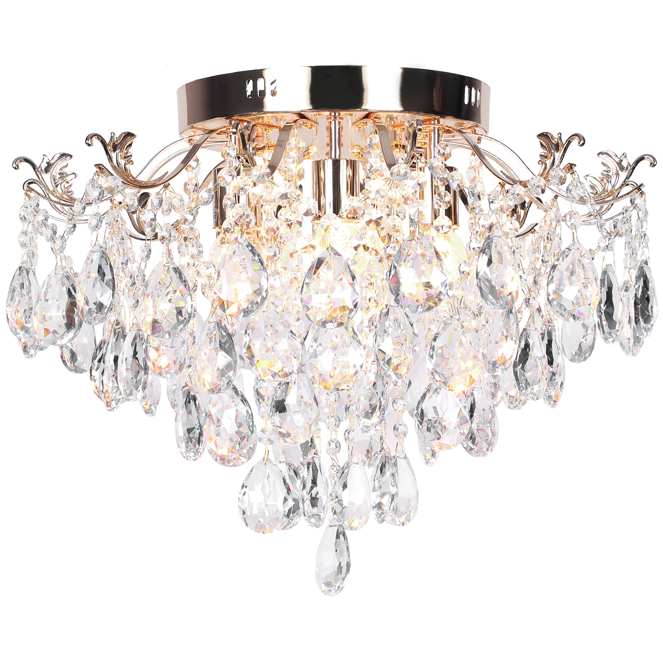 фото Потолочный светильник escada 1119/6pl e27*60w gold escada light